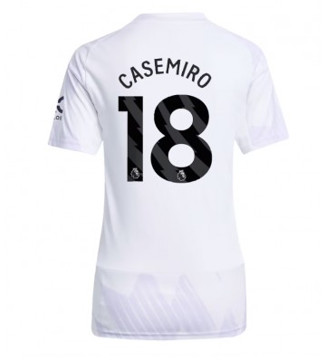 Manchester United Casemiro #18 Bortatröja Dam 2025-26 Kortärmad